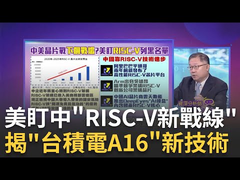 中美晶片戰"下個戰場"?!美盯上"RISC-V"列黑名單! 中企近年大搞RISC-V!美提高警覺列"商務部雷達區"│陳斐娟 主持│20240425｜關我什麼事 feat.連乾文