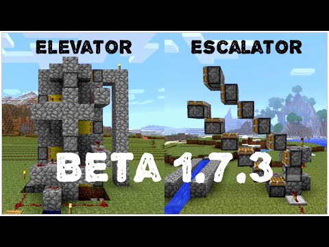 Beta 1.7.3 Item Elevator and Escalator Proof of Concept