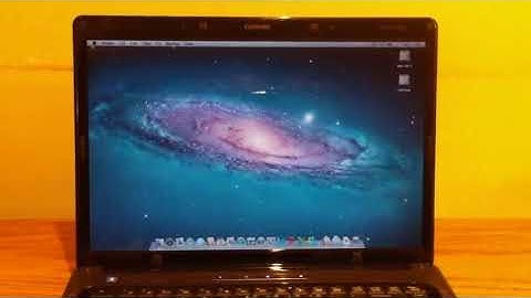 Dual Boot Windows 7 and Mac OS X iDeneb 10 5 8 on HP Compaq Presario V6000