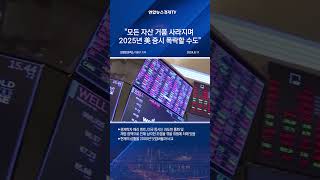 &quot;모든 자산 거품 사라지며 2025년 미국 증시 폭락할 수도&quot;