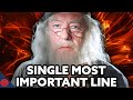 The Single Most Important Line in ALL of Harry Potter | Harry Potter Film Theory