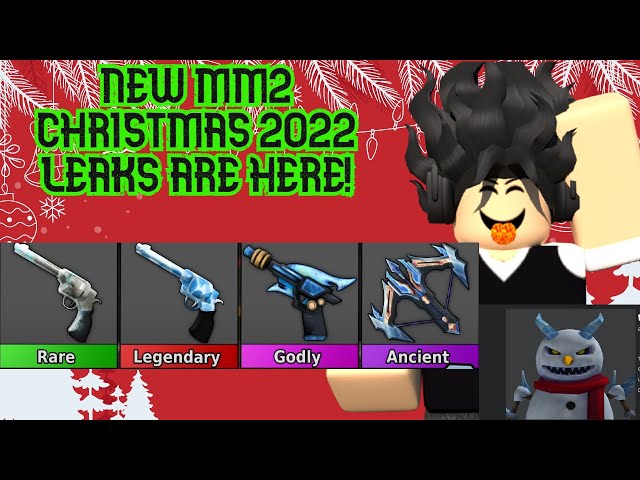 MM2 *NEW* GODLYS AND ANCIENTS VALUES! Supreme Values Murder Mystery 2  Christmas Update 2022 