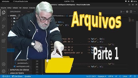 Programar em C - Aula 10 - Arquivos - Parte 1