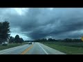 Wicked Storm Cloud on the Way Home #storm #stormclouds #driving #tornado