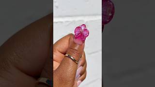 #ShortsFeed: Testing Out 3D Orchid Nail Art