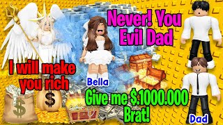 TEXT TO SPEECH  I Became A Billionaire After My Dad Kicked Me Out Of The House ☘ Roblox Story