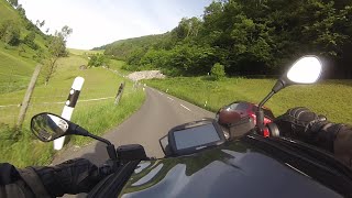 Mit der Aprilia Shiver 900 über den Wassserfluh-Pass von Brunnadern nach Lichtensteig, Schweiz by SwissBikerOnboard 1,302 views 3 years ago 4 minutes, 56 seconds