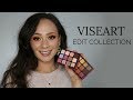 Viseart Edit Collection Review | Warm Edit & Rose' Edit Eyeshadow Palettes