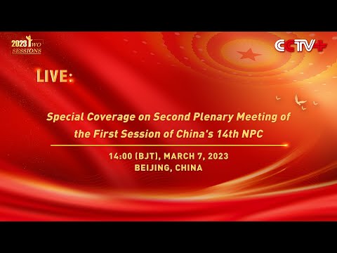 LIVE Special Coverage On Second Plenary Meeting Of The First Session Of China S 14th NPC