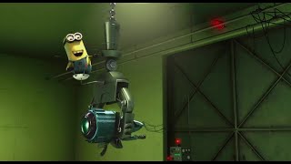 Shrink ray heist (Despicable Me 2010)