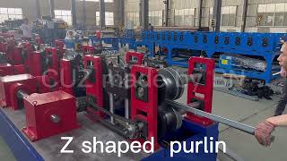 C/U/Z Purlins from One Machine – Quick Changeover for Multiple Specifications