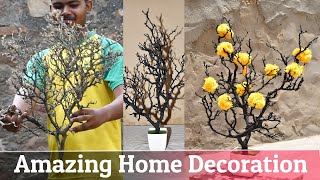 Amazing flowering tree from gardening waste [DIY] | Home decoration