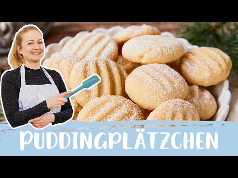 Puddingplätzchen 🍮✨🎄| Vanille