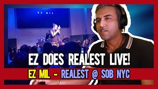 PAKISTANI RAPPER REACTS TO Ez Mil - Realest @ SOB NYC