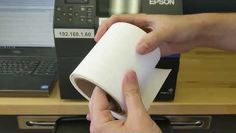 IPSi Print Lab - Epson ColorWorks C6000A: Auto-Cutter Demo with Continuous Media