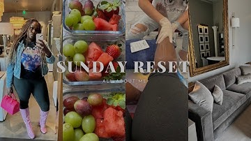SUNDAY RESET VLOG| ME TIME| BRUNCH ALONE AT RH ROOF TOP| PEDI| MEAL PREP| TRADER JOE’S HAUL| GRWM