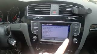 How to Check System Information in Volkswagen Golf VII (2012 - 2020) -  Find and Manage System Info screenshot 3