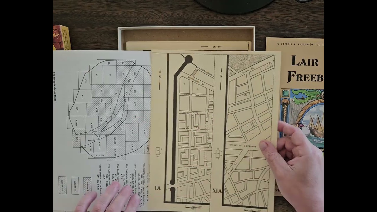Haven, The Free City - Gamelords Ltd - Jeu De Rôle Historique Complet NEUF