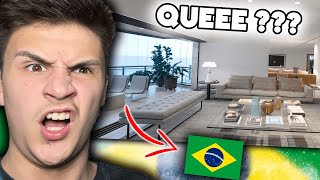 Apartments in BRAZIL are REALLY WEIRD  |?? Gringo Britânico Reagindo