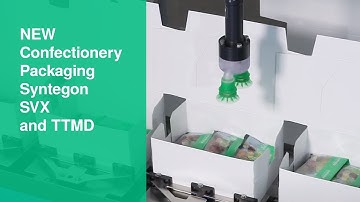 VFFS machine duplex and topload cartoner with delta robot