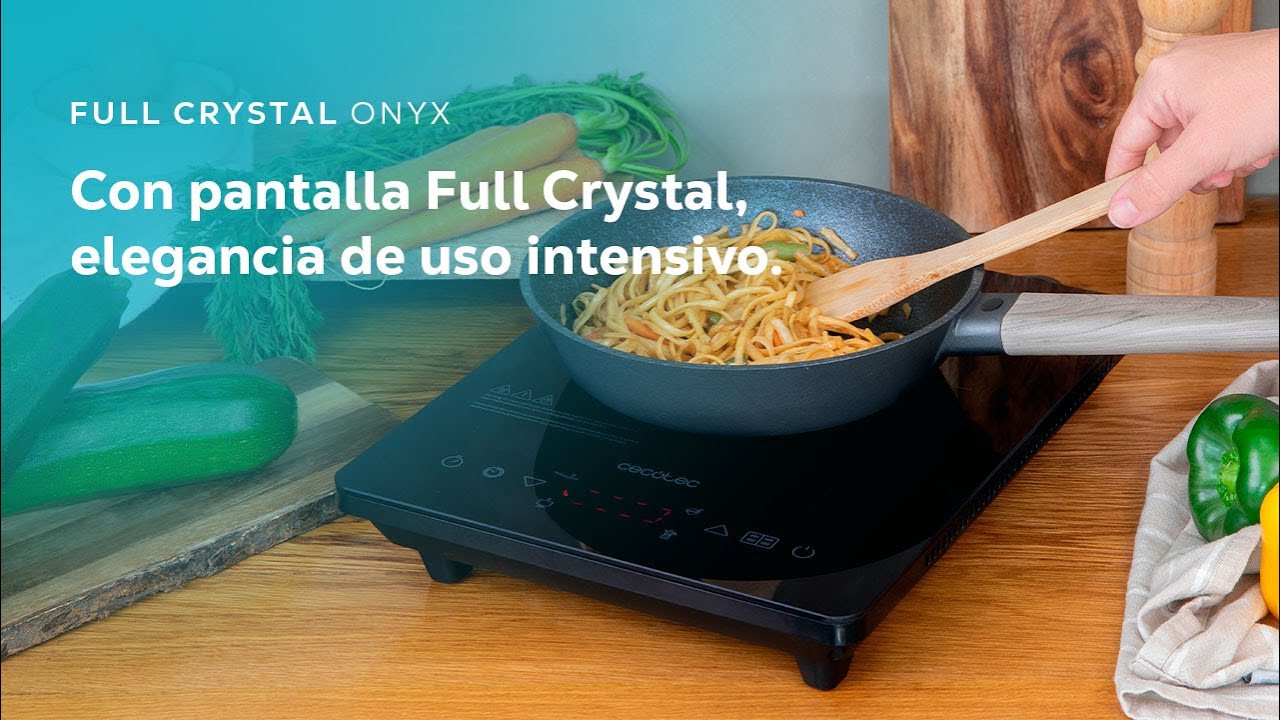 ContiMarket. Placa De Inducción Full Crystal de Cecotec