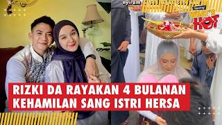 Rizki DA Gelar Syukuran 4 Bulanan Kehamilan Istrinya, Banjir Doa Dari Banyak Orang