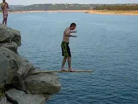 Lake Travis Austin, TX Cliff Jumping