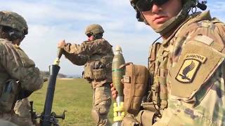 M252A1 81-мм минометный огонь • Обучение армии США M252A1 81-мм минометный огонь • Обучение армии США