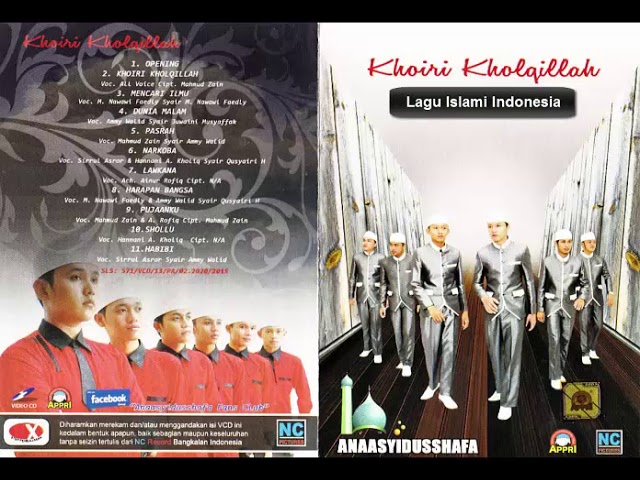 SHOLAWAT TERBARU ANAASYIDUSSHAFA Full Album Khoiril Kholqillah (Lagu islami Indonesia) class=