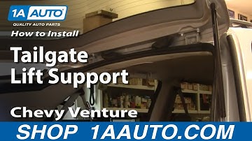 How to Replace Lift Support 97-05 Chevy Venture