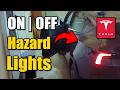 How To Turn on Hazards Lights on Tesla - Easy Tutorial