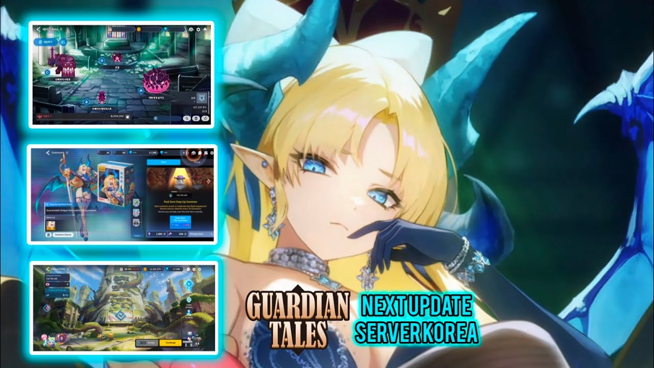 Info Next Update Server Korea Bianca 6 Star Hero Guardian Tales