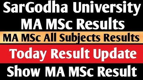 Confirm News Annunced MA MSc Result 2021 | MA MSc UOS Results | Shahid Sohia Official