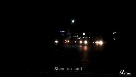 XXXTENTACION- Everybody Dies In Their Nightmares (slowed + rain sounds) lyric video