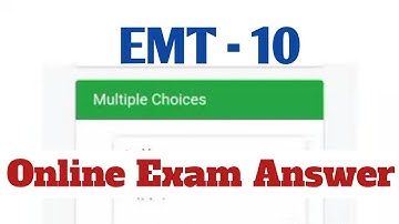 NSOU BDP EMT 10 Online Final Exam Answer | BDP term end examination answer |
