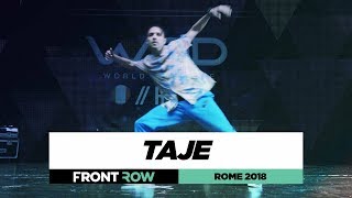 Taje  | FrontRow | World of Dance Rome 2018 | #WODIT18