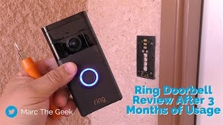 Here's my review of the ring doorbell after 3 months usage. reason i'm
doing it now is because battery lasted exactly months. i hope you guys
li...