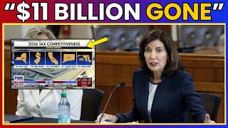 NY Governor Hochul HUMILIATED After 11 Billion Tax Exodus Is Exposed on LIVE TV