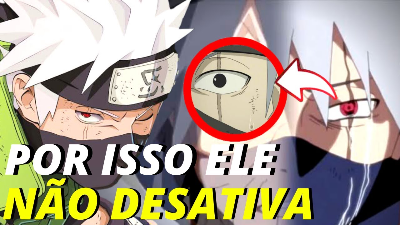 Teorias de Ogama Sennin: Por que Kakashi usa mascara.