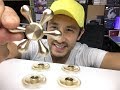 Massive 120g Fidget Hand Spinner Review &amp; Spin Test + 4 Giveaways!!