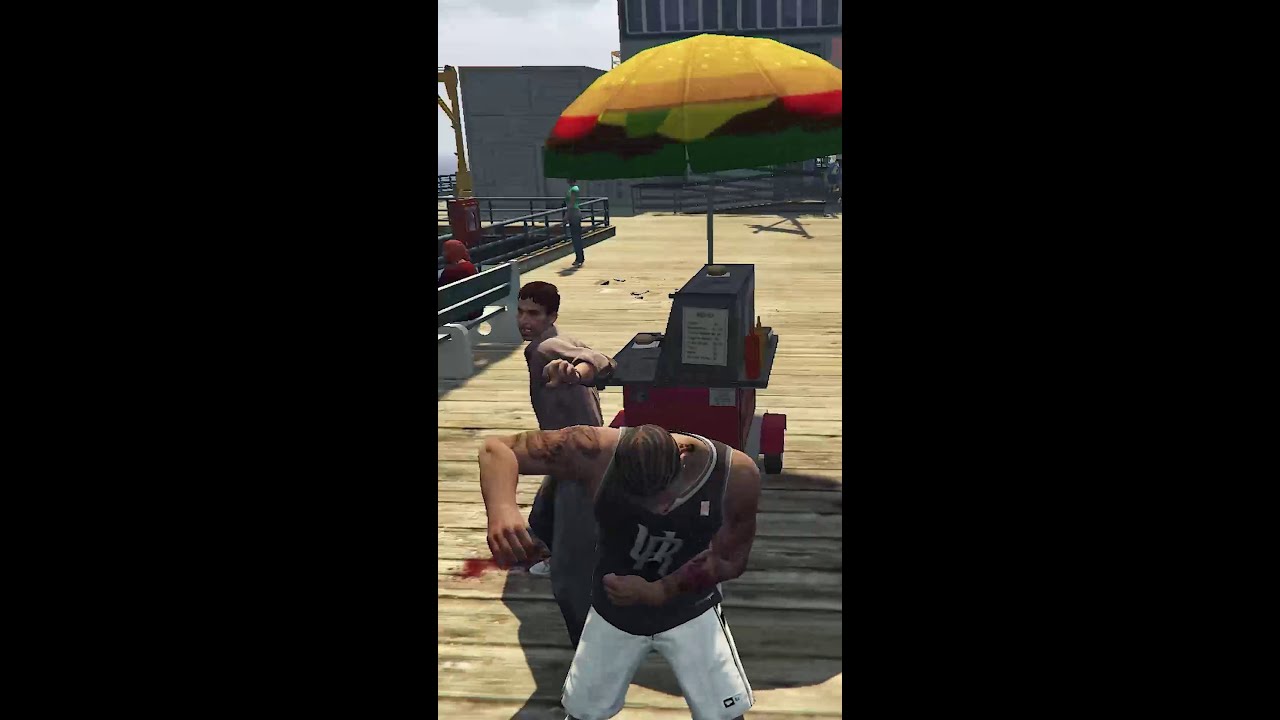 Street Food Vendors - GTA San Andreas vs GTA 5
