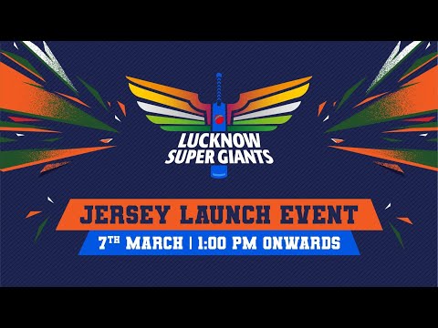 Lucknow Super Giants Official Jersey Launch 2023