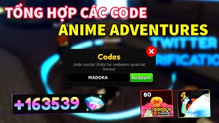 Tổng Hợp Các Code Còn Sử Dụng Được Trong ANIME ADVENTURES | ALL CODES ANIME ADVENTURES