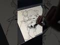 【イラストメイキング】漫画家志望がヒロアカのトガちゃんを描いてみました！【illustration making】#shorts