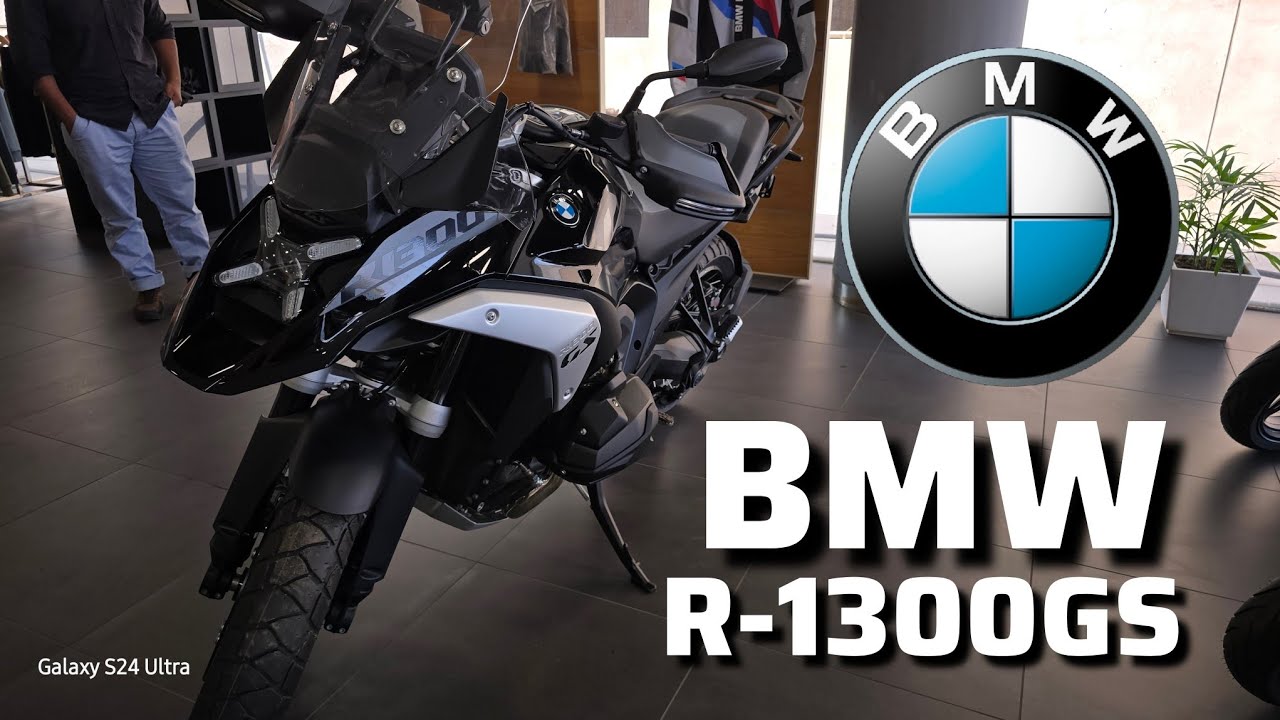 2025 BMW R1300GS triple black walk-around & engine/exhaust sound #video ...
