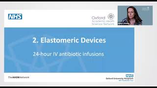 Elastomeric Devices: 24-hour IV antibiotic infusions