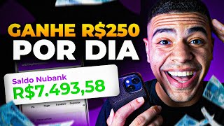 5 MANEIRAS DE GANHAR DINHEIRO NA INTERNET - GANHE R$250 POR DIA (DINHEIRO ONLINE)