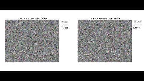 Stimulus onset delay paradigm for text reading (left) and scene viewing (right).