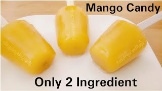 Only 2 Ingredient |mango popsicles recipe|mango candy recipe | मॅंगो पॉप्सीकले रेसिपी|mango ice pops