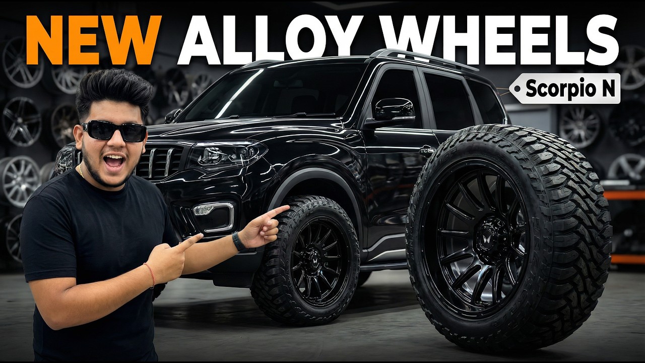 Scorpio N Alloy Wheels Upgrade 😱 This Changed Everything!